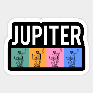 Jupiter, Roman mythology Sticker